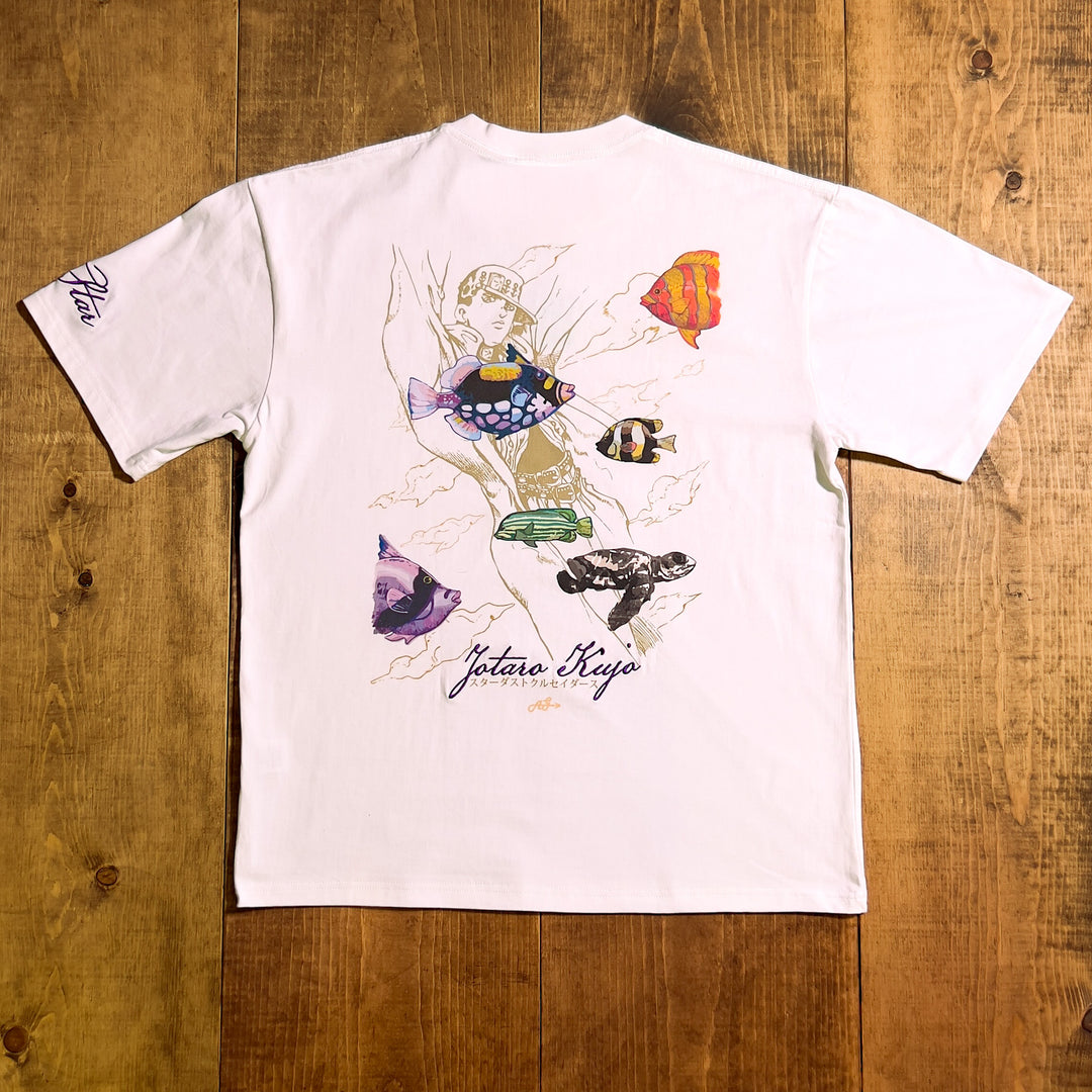 Jotaro Embroidered Shirt: Marine Biologist