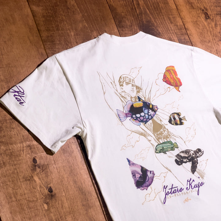 Jotaro Embroidered Shirt: Marine Biologist