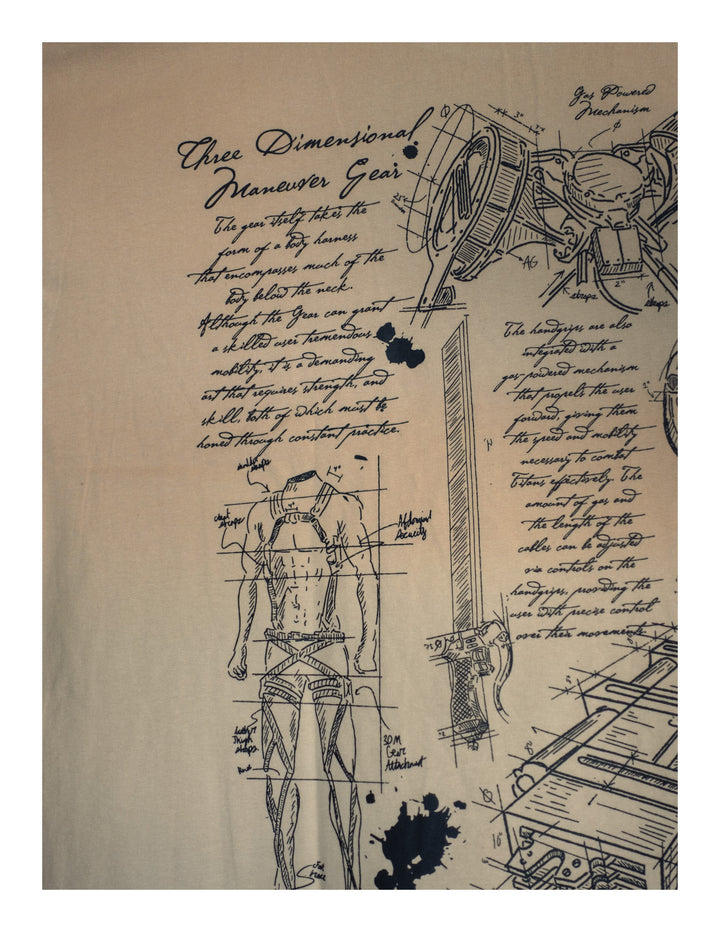"Wings of Freedom" : DaVinci x AOT Shirt