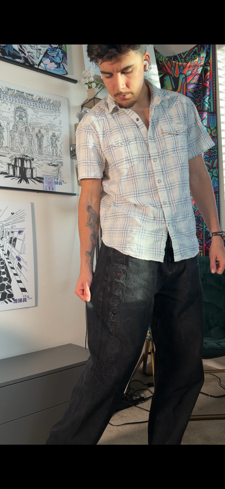 JoJo's Embroidered Jeans