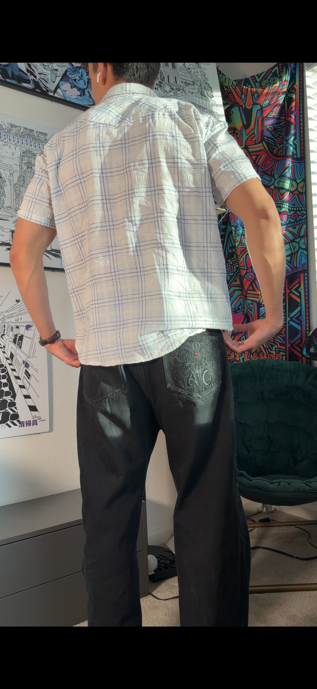 JoJo's Embroidered Jeans