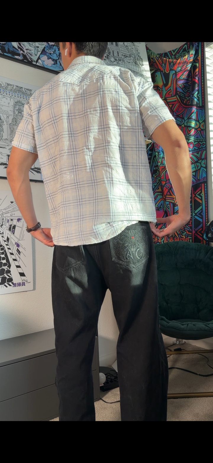 JoJo's Embroidered Jeans