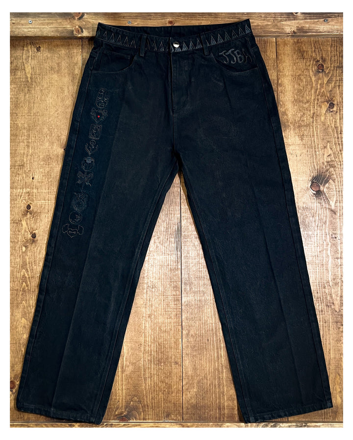 JoJo's Embroidered Jeans