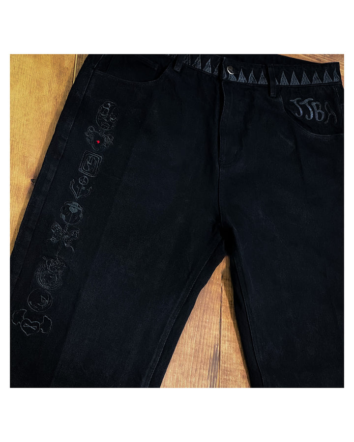 JoJo's Embroidered Jeans