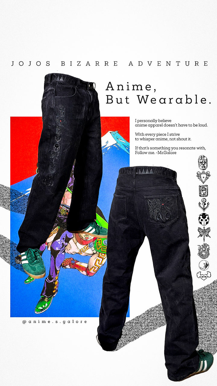 JoJo's Embroidered Jeans