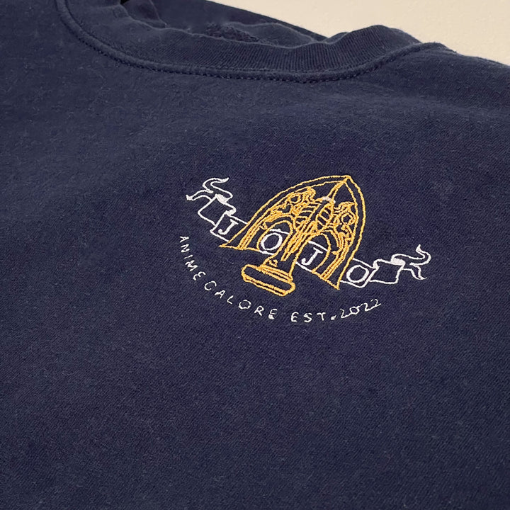 Embroidered Requiem Arrow Crewneck