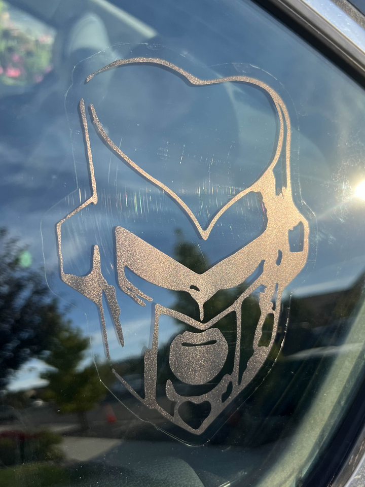 Crazy Dimond Car Decal