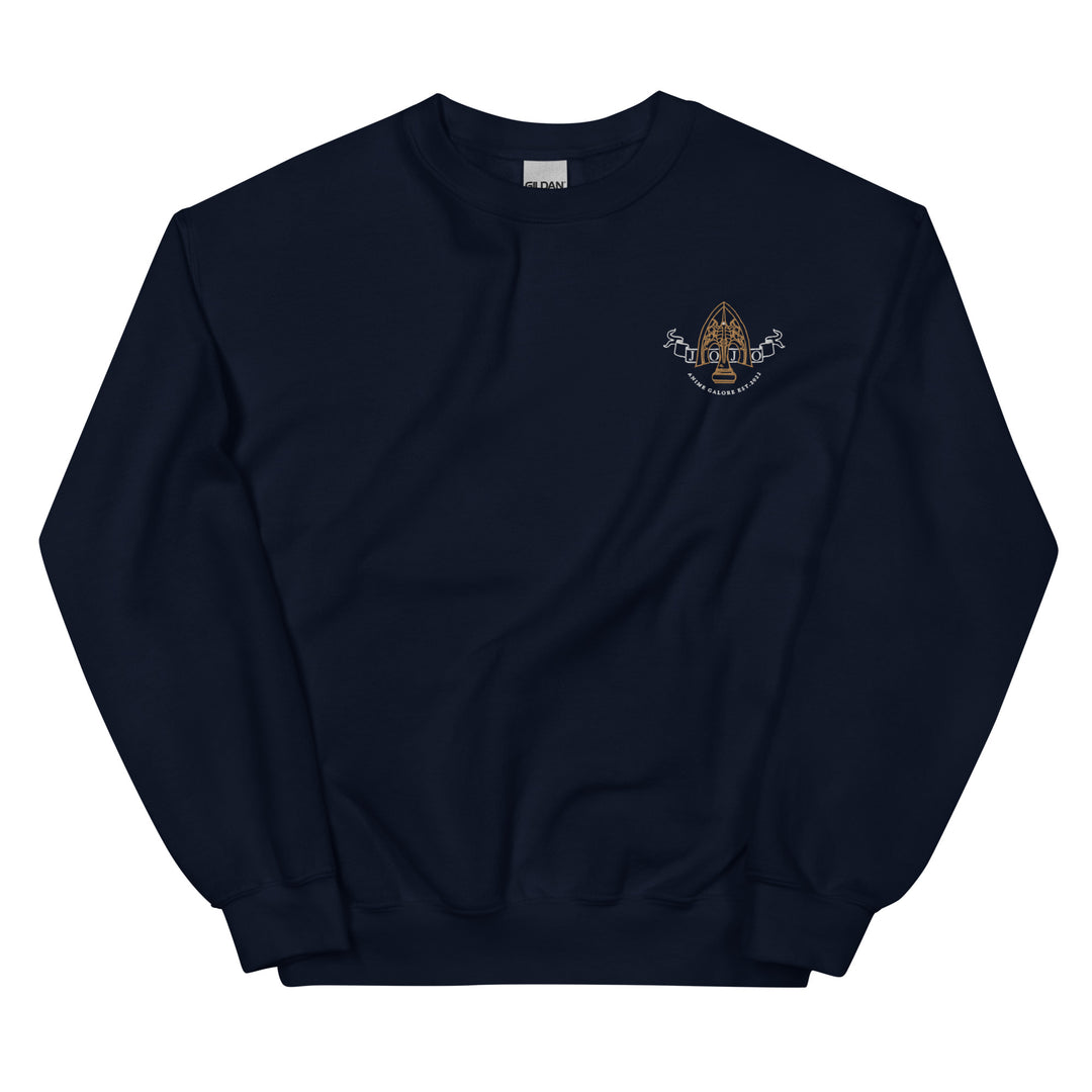 Embroidered Requiem Arrow Crewneck